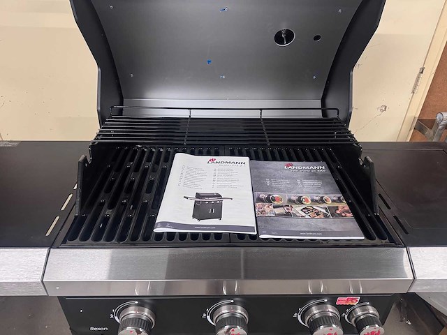Landmann - rexon pts 3.1 - gas bbq - afbeelding 4 van  6