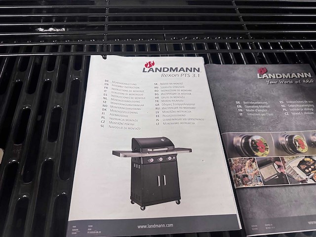 Landmann - rexon pts 3.1 - gas bbq - afbeelding 5 van  6