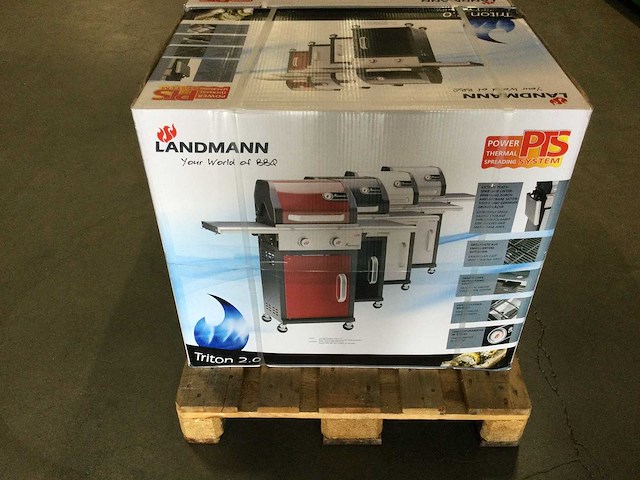 Landmann - triton 2.0 - gas bbq - afbeelding 2 van  5