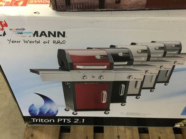Landmann - triton 2.1 - gas bbq - afbeelding 2 van  4