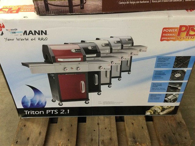 Landmann - triton 2.1 - gas bbq - afbeelding 3 van  4