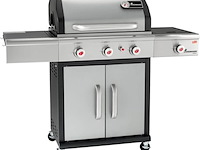 Landmann triton maxx p.3.1 rvs gasbarbecue – 3 branders + zijbrander landmann - afbeelding 1 van  8