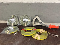Landmeter met meetlinten (5x) - afbeelding 3 van  6