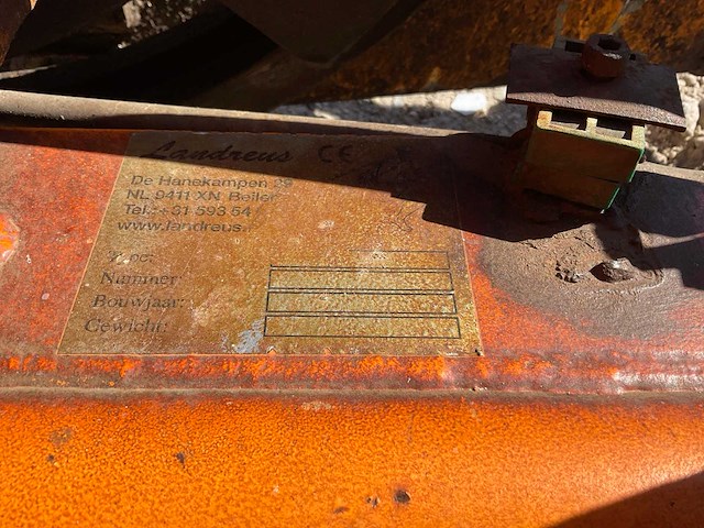 Landreus maaibalk met vingerbalk - afbeelding 3 van  3