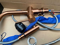 Lanesto keukenmengkraan met uittrekbare handdouche copper - afbeelding 2 van  5