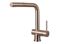 Lanesto keukenmengkraan met uittrekbare handdouche copper - afbeelding 1 van  5