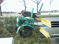 Lang materiaal / boomstam trailer - afbeelding 5 van  5