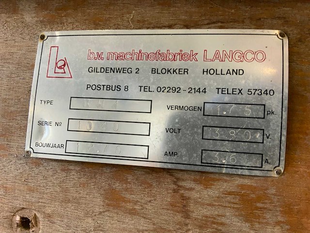 Langco rh4 mobiele aardappel sorteermachine - afbeelding 12 van  16