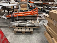 Lange lepels, hijsarm en sneeuwschuiver voor heftruck. - afbeelding 5 van  8