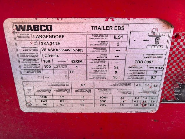 Langendorf - semi-trailer - 2004 - afbeelding 10 van  18