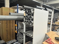 Langmateriaal rek, wit - afbeelding 2 van  2