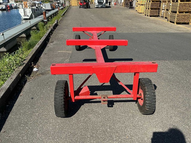 Langmateriaal transportwagen (4x) - afbeelding 6 van  6