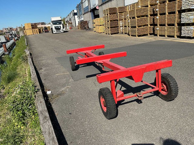 Langmateriaal transportwagen (4x) - afbeelding 3 van  6