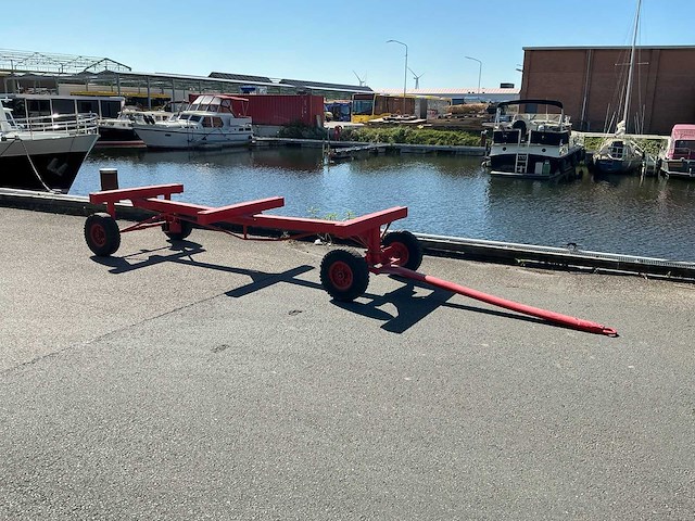 Langmateriaal transportwagen (4x) - afbeelding 1 van  6
