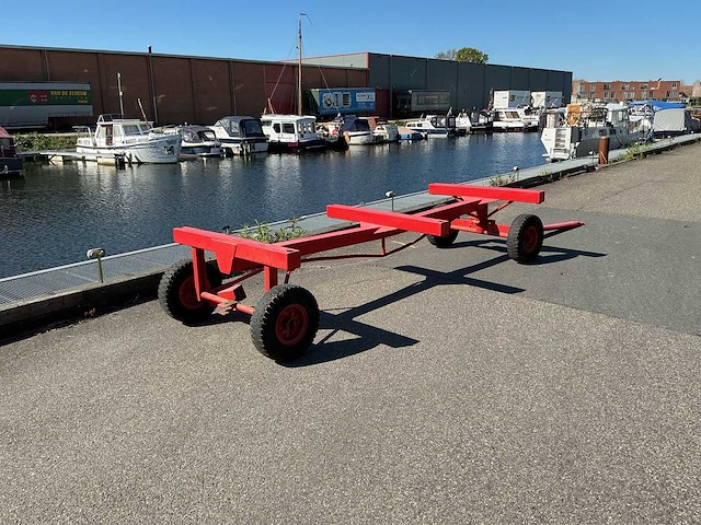 Langmateriaal transportwagen (4x) - afbeelding 2 van  6