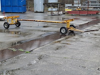 Langmateriaal transportwagen op massieve banden - afbeelding 1 van  9