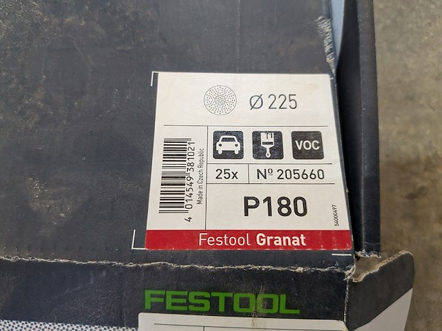 Langnek schuurmachine festool, lhs-e 225 eq, bouwjaar 2017 - afbeelding 10 van  21