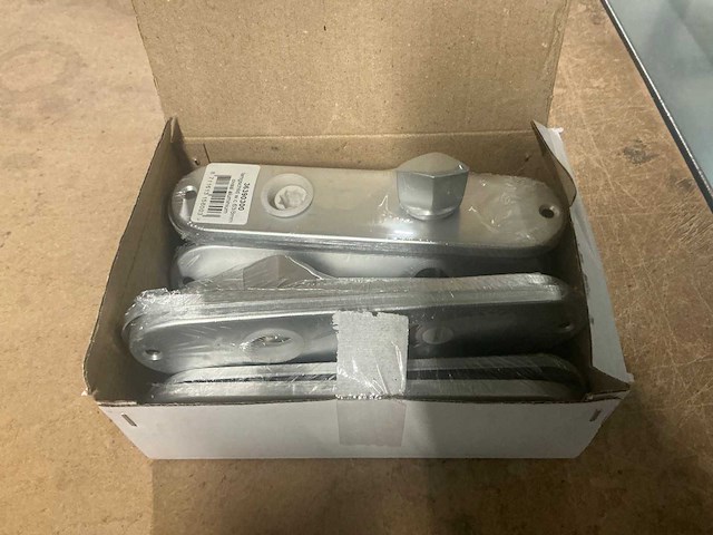 Langschild aluminium wc 63/8mm deurbeslag (60x) - afbeelding 4 van  5