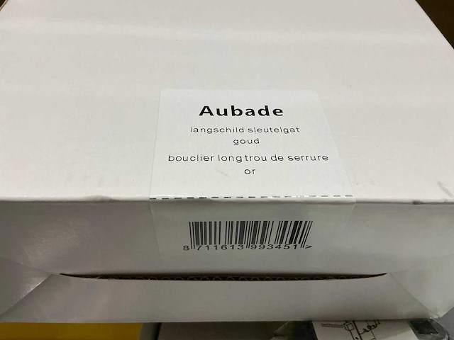 Langschild met sleutelgat (15x) - afbeelding 4 van  4