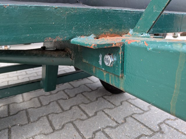 Langzaam verkeer aanhanger, met uitschuifbare achterklep - afbeelding 4 van  22