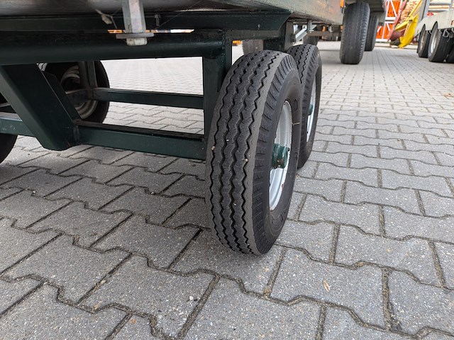 Langzaam verkeer aanhanger, met uitschuifbare achterklep - afbeelding 5 van  22