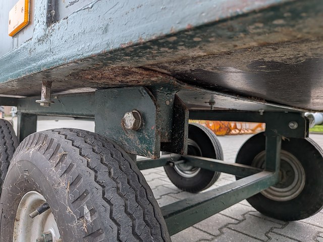 Langzaam verkeer aanhanger, met uitschuifbare achterklep - afbeelding 6 van  22