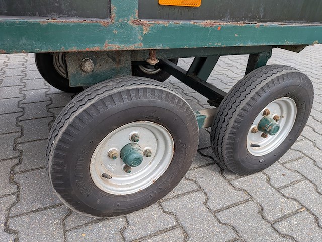 Langzaam verkeer aanhanger, met uitschuifbare achterklep - afbeelding 9 van  22