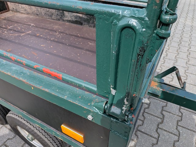Langzaam verkeer aanhanger, met uitschuifbare achterklep - afbeelding 10 van  22