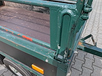 Langzaam verkeer aanhanger, met uitschuifbare achterklep - afbeelding 10 van  22