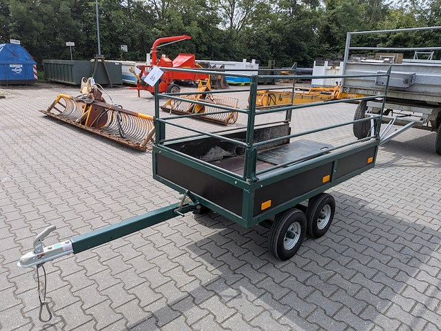 Langzaam verkeer aanhanger, met uitschuifbare achterklep - afbeelding 1 van  22