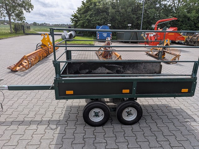 Langzaam verkeer aanhanger, met uitschuifbare achterklep - afbeelding 16 van  22
