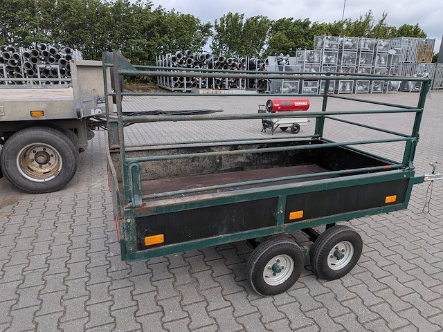 Langzaam verkeer aanhanger, met uitschuifbare achterklep - afbeelding 19 van  22