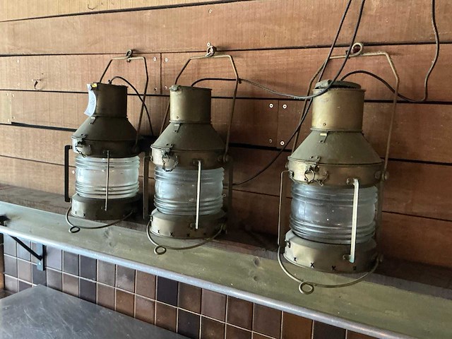 Lantaarn decoratiemateriaal (3x) - afbeelding 2 van  5