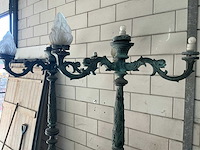Lantaarn tuinlamp koper (2x) - afbeelding 3 van  12