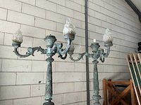 Lantaarn tuinlamp koper (2x) - afbeelding 11 van  12