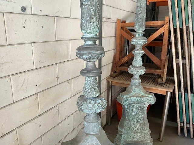 Lantaarn tuinlamp koper (2x) - afbeelding 12 van  12