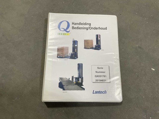 Lantech q300xt halfautomatische wikkelfoliemachine - afbeelding 4 van  12