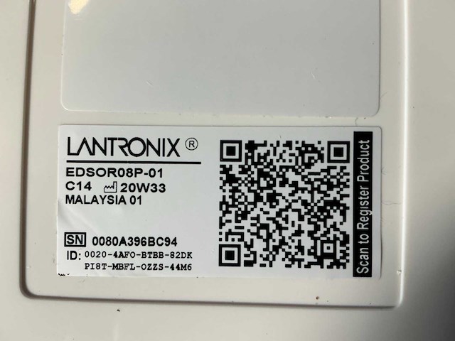 Lantronix - eds-md8 - 8 ports medical device server (17x) - afbeelding 6 van  28