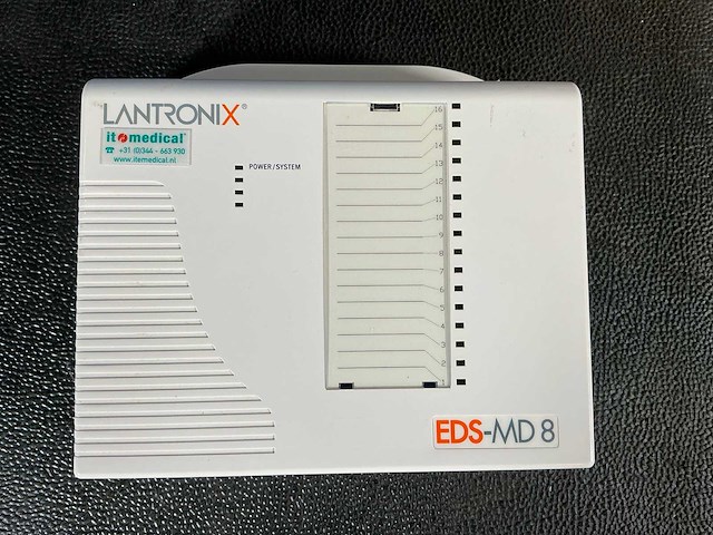 Lantronix - eds-md8 - 8 ports medical device server (17x) - afbeelding 12 van  28