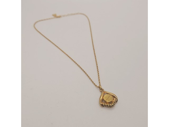 Lanvin goldplated collier - afbeelding 1 van  4