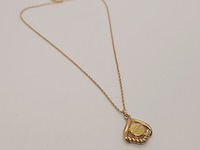 Lanvin goldplated collier - afbeelding 1 van  4