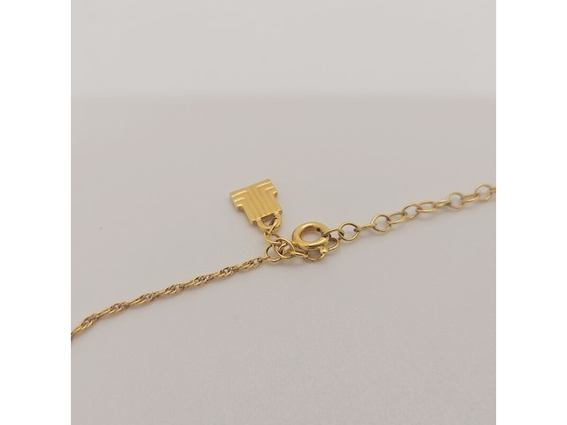 Lanvin goldplated collier - afbeelding 4 van  4