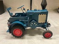Lanz-bulldog kunstwerk oldtimer tractor - afbeelding 15 van  19