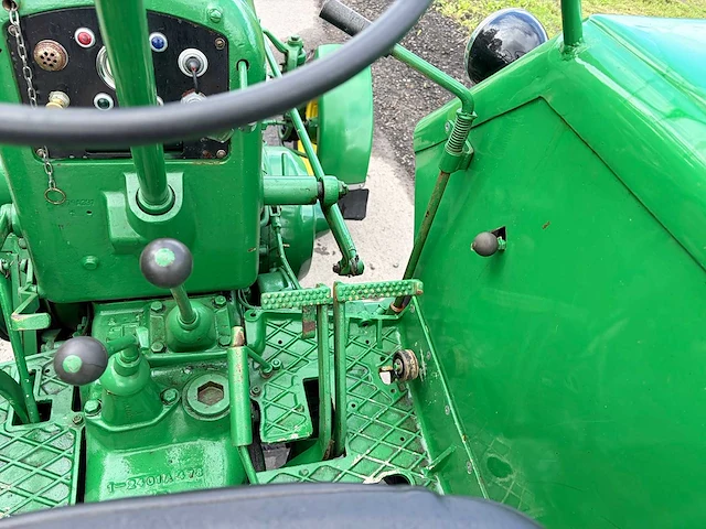 Lanz john deere - 1960 - d2816 - oldtimer tractor - afbeelding 18 van  22