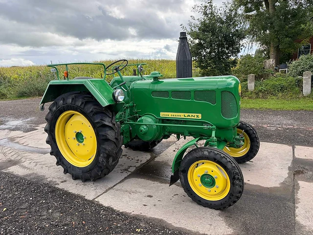 Lanz john deere - 1960 - d2816 - oldtimer tractor - afbeelding 4 van  22