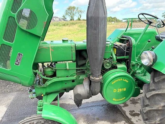Lanz john deere - 1960 - d2816 - oldtimer tractor - afbeelding 13 van  22