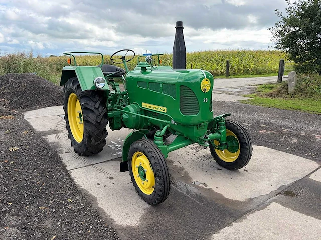 Lanz john deere - 1960 - d2816 - oldtimer tractor - afbeelding 16 van  22