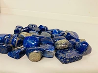 Lapis lazuli trommelstenen, l/xl - afbeelding 3 van  5