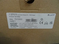 Lapp - h-b 24 tsh m32 - connector behuizing (5x) - afbeelding 2 van  2