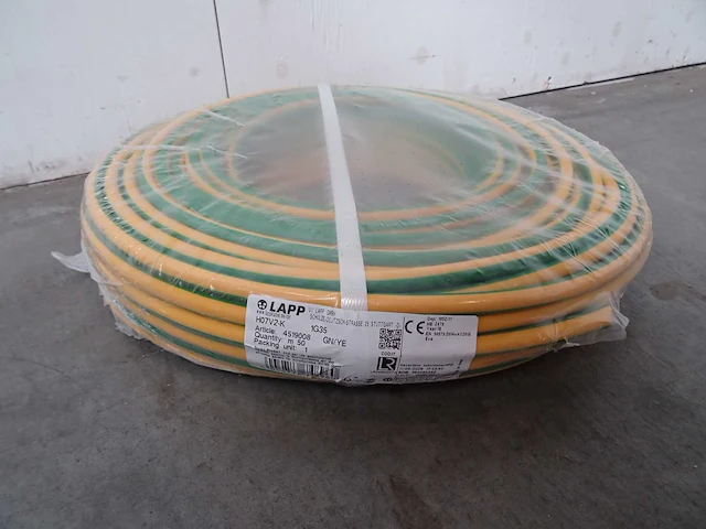 Lapp - h07v2-k 1g35 gn/ye - montagedraad 50 mtr - afbeelding 1 van  2